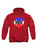 Red Save Ferris Badge Hoodie