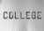 Image for Animal House T-Shirt - Distressed College White