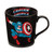 Closeup image 1 for Captain America Jumping Forward Coffee Mug Closeup image 1 for Captain America Jumping Forward Coffee Mug