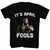 Image for Mr. T T-Shirt - It's April Fools