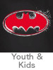 Thumbnail image for Batman Alternative Logo Youth and Kids T-Shirt category