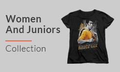 Bruce Lee Women and Juniors T Shirts