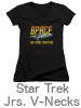 Star Trek Girls V-Neck T-Shirts