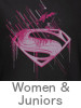 Thumbnail Image for the Superman Women and Juniors T-Shirt category