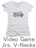 Video Game V-Neck T-Shirts