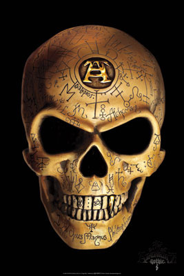 Alchemy Gothic Poster - Omega Skull | NerdKungFu.com