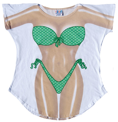 Mermaid Bikini Womens Cover Up