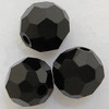 Swarovski 5000 3mm Round Beads Jet