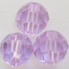 Swarovski 5000 6mm Round Beads Violet  (36 pieces)