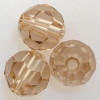 Swarovski 5000 7mm Round Beads Light Colorado Topaz   (12 pieces)