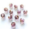 Swarovski 5000 8mm Round Beads Light Amethyst Champagne  (12 pieces)