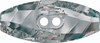 Swarovski 3024 23mm Dufflecoat Crystal Button Jet Hematite (36  pieces)