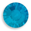 Swarovski 1028 13pp Xilion Round Stone Caribbean Blue Opal