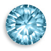 Swarovski 1028 22pp Xilion Round Stone Aquamarine