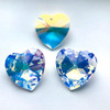 Swarovski 6228 28mm Xilion Heart Pendants Crystal AB  (2 pieces)