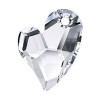 Swarovski 6261 36mm Devoted 2 U Heart Pendant Crystal AB (12  pieces)