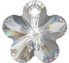 Swarovski 6744 14mm Flower Pendant Crystal Silver Shade (144  pieces)