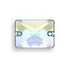 Swarovski 3250 25mm Rectangle Sew On x18 Crystal AB