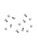 Swarovski Gold 53000 18ss (~4.3mm) Crystal Rivets with 4mm shank: Sand Opal