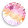 Swarovski 2028 12ss(~3.1mm) Xilion Flatback Light Rose AB  Hot Fix