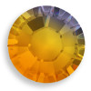 Swarovski 2028 16ss(~3.90mm) Xilion Flatback Topaz AB   Hot Fix