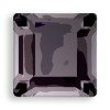 Swarovski 2400 3mm Square Flatback Jet Hematite   Hot Fix