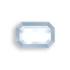 Swarovski 2610 6mm Rectangle Flatback Crystal