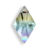 Swarovski 2709 13mm Rhombus Flatback Crystal AB