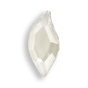 Swarovski 2797 10mm Leaf Flatback Crystal Silver Shade