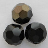 Swarovski 5000 8mm Round Beads Jet Nut