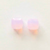 Swarovski 5601 4mm Cube Beads Rose Water Opal