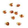 Swarovski 5742 8mm Heart Beads Crystal Copper   (9 pieces)