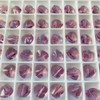 Swarovski 5742 8mm Heart Beads Light Amethyst   (9 pieces)