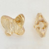 Swarovski 5754 12mm Butterfly Beads Crystal Golden Shadow