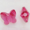 Swarovski 5754 6mm Butterfly Beads Fuchsia