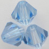 Swarovski 5328 6mm Xilion Bicone Beads Light Sapphire