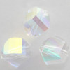 Swarovski 5020 8mm Helix Beads Crystal AB