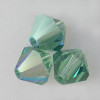 Swarovski 5328 6mm Xilion Bicone Beads Erinite AB