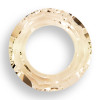 Swarovski 4139 30mm Round Ring Beads Crystal Golden Shadow
