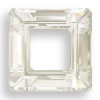 Swarovski 4439 14mm Square Beads Crystal Silver Shade