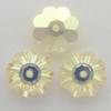 Swarovski 3700 8mm Marguerite Beads Jonquil AB