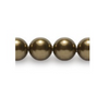 Swarovski 5810 12mm Round Pearls Antique Brass