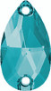 Swarovski 3230 12mm Pear Sew On Stones Light  Turquoise (96  pieces)