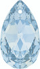 Swarovski 6106 28mm Pearshape Pendant Crystal  Blue Shade (36  pieces)