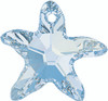 Swarovski 6721 20mm Starfish Pendant Crystal  Blue Shade (30  pieces)
