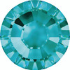 Swarovski 2078 12ss( ~3.1mm) Xilion Flatback Light Turquoise Hot Fix  (1440  pieces)