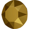 Swarovski 1088 39ss Xirius Round Stones Crystal Dorado (144  pieces)