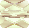 Swarovski 5053 8mm Mini Square Beads Light Silk (144 pieces)