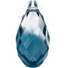 Swarovski 6010 11mm Briolette Pendant Crystal-Montana Blend (144 pieces)