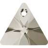 Swarovski 6628 8mm Xilion Triangle Pendant Crystal Silver Shade ( 288 pieces)